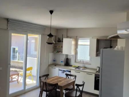 Ege Holiday Site Luxury Furnished 2 1 Flat For Rent With Pool