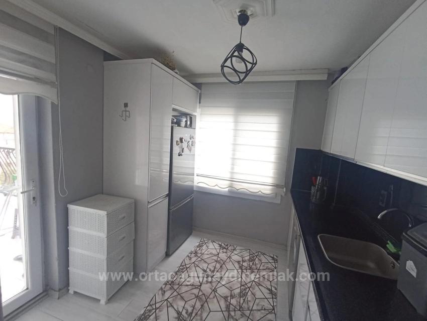 Продается Ухоженная Квартира 2+1 С Закрытой Кухней В Центре Ортачи