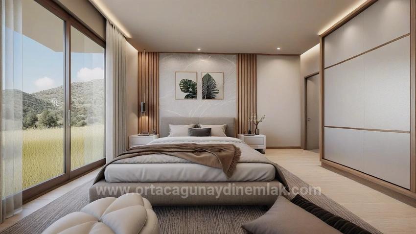 Роскошные Апартаменты 2+1 На Продажу В Проекте На Улице Джумхуриет В Ортадже