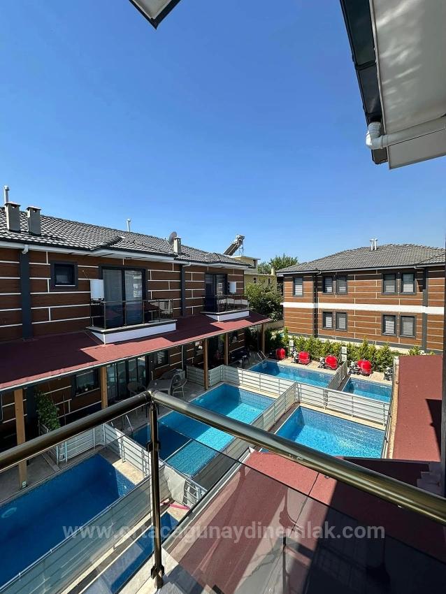 Вилла 3+1 С Бассейном На Продажу В Метинлере, Дальян