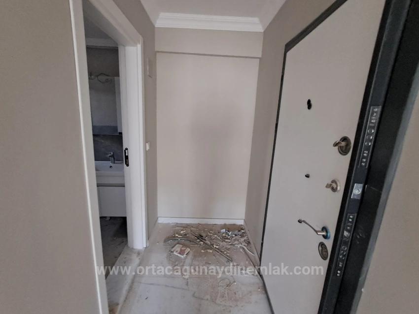 Продается Новая Квартира Площадью 60 М² (1 Спальня, 1 Ванная Комната) С Бассейном В Районе Ататюрк, Ортаджа.