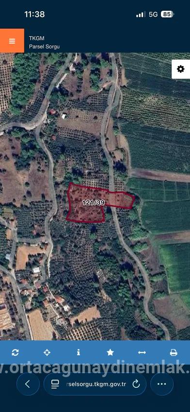 Для Продажи Поле в Demirler Seydikemer - Под Поле застройку - 6.334 m²