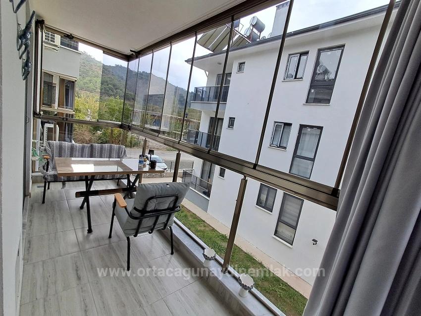 Ortaca Çaylıda Eşyalı 2+1 Geniş Satılık Daire