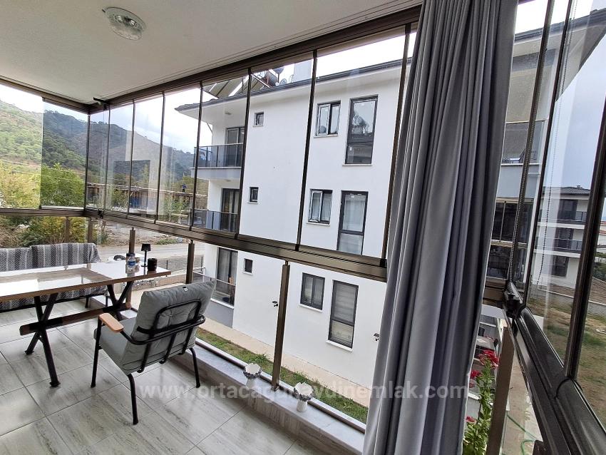 Ortaca Çaylıda Eşyalı 2+1 Geniş Satılık Daire