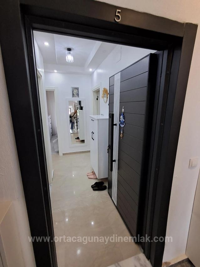Ortaca Çaylıda Eşyalı 2+1 Geniş Satılık Daire