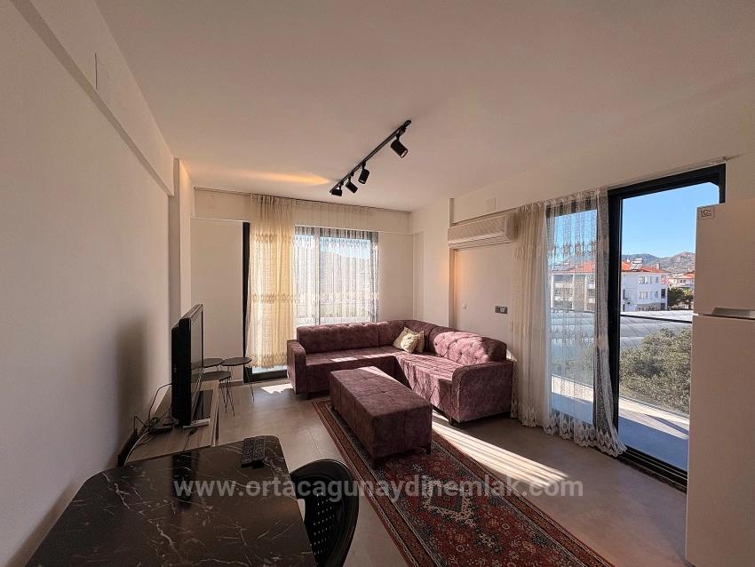 Ortaca Karaburun Mah. Full Eşyalı Kiralık 1+1 Daire