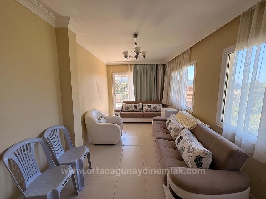 Ortaca Sarıgerme Mah. Dubleks 3+1 Full Eşyalı Kiralık Müstakil Daire