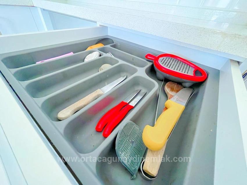 Ortaca Karaburunda Eşyalı 2+1 Geniş Satılık Daire