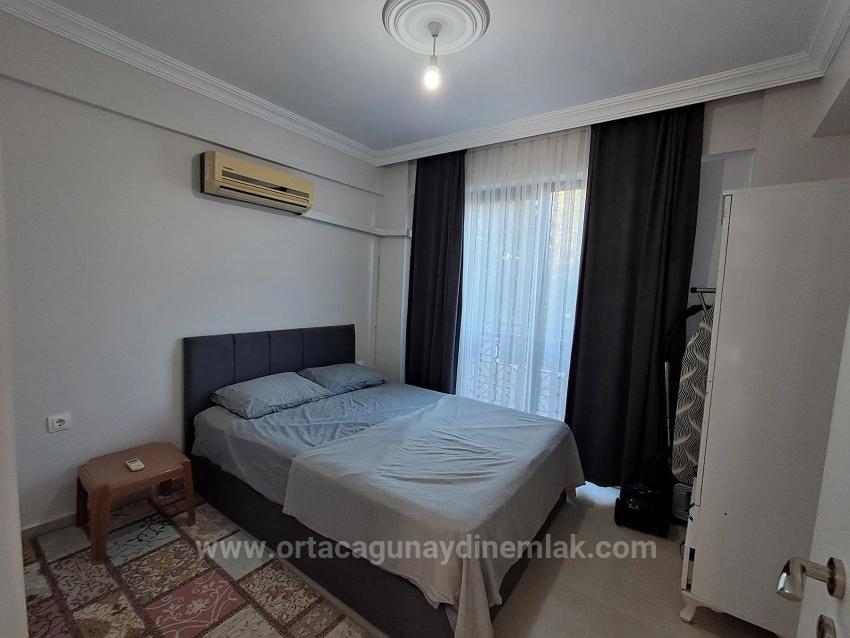 Ortaca Karaburunda Turizim İşletme Belgeli Satılık 1+1 Eşyalı Daire