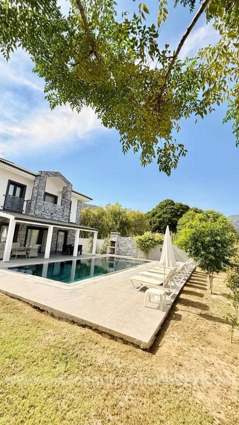 Dalyan Gülpınar Mah. 4+1 Tam Müstakil Satılık Havuzlu Villa