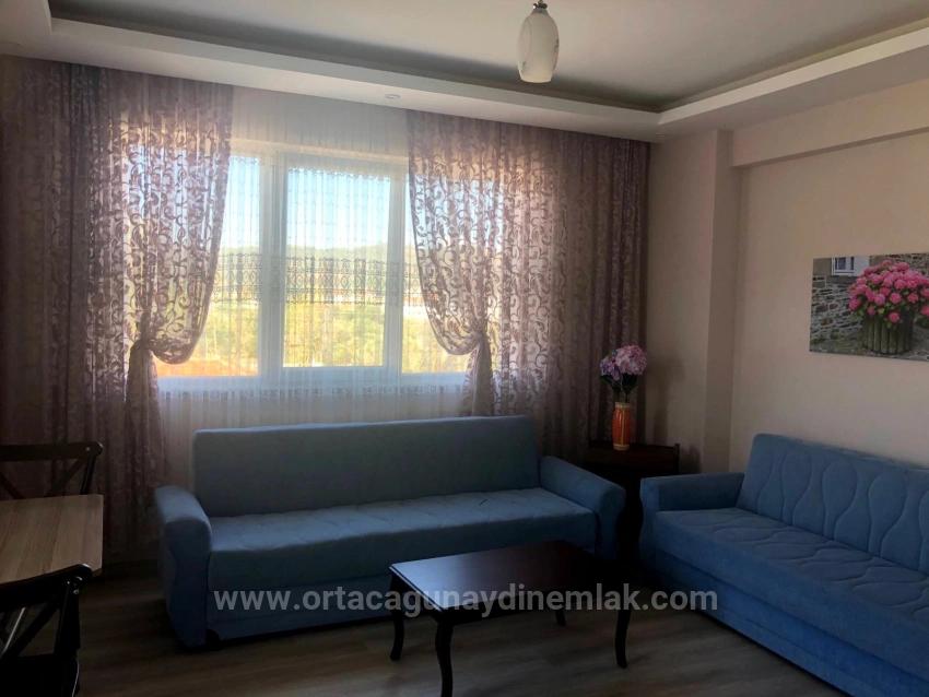 Ortaca Cumhuriyetde 1+1 Eşyalı Satılık Fırsat Daire