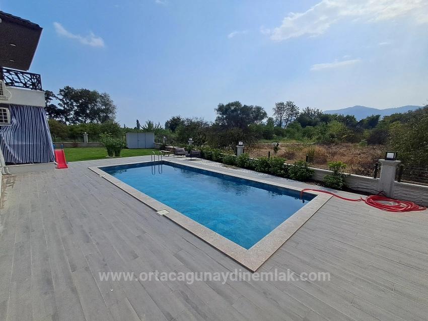 Ortaca Arıkbaşı Da Havuzlu Yerden Isıtmalı 2+1 Daire