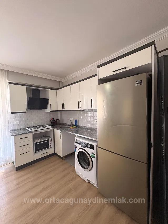 Dalaman Bezkese'de Kiralık 1+1 Daire - Eşyalı