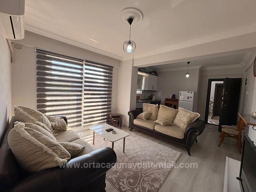 Ortaca Cumhuriyet Mah. Kiralık 1+1 Daire - 60 m²
