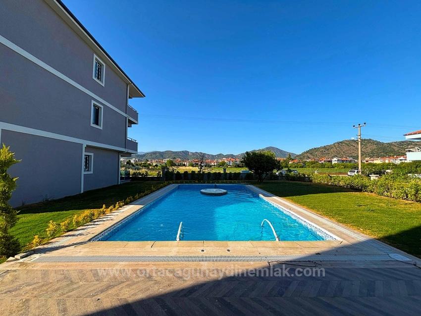 Ortaca Arıkbaşıda 2+1 Lüks Havuzlu Satılık Daire