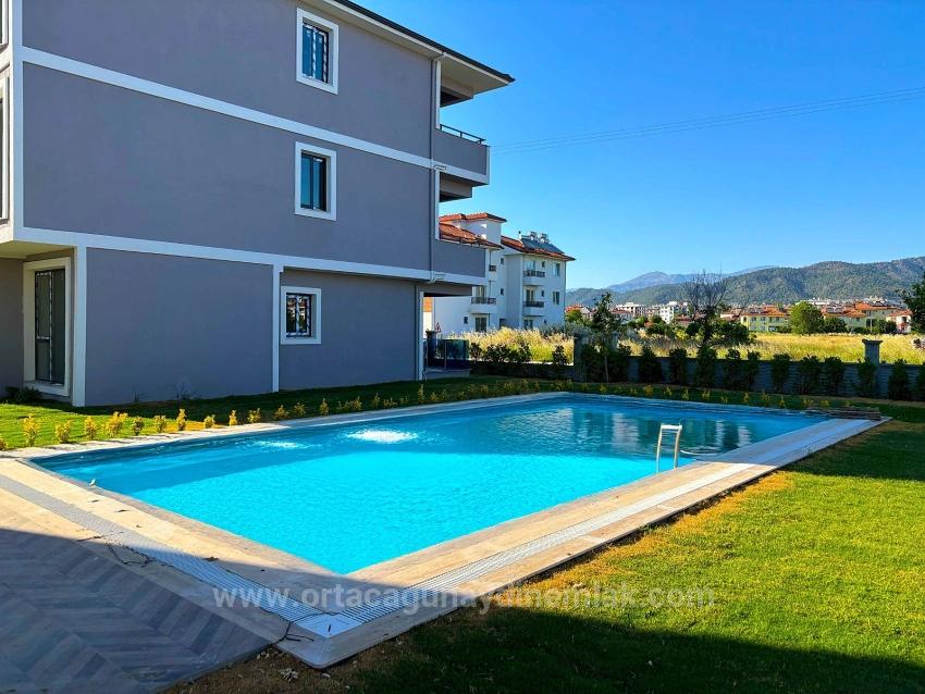 Ortaca Arıkbaşıda 2+1 Lüks Havuzlu Satılık Daire