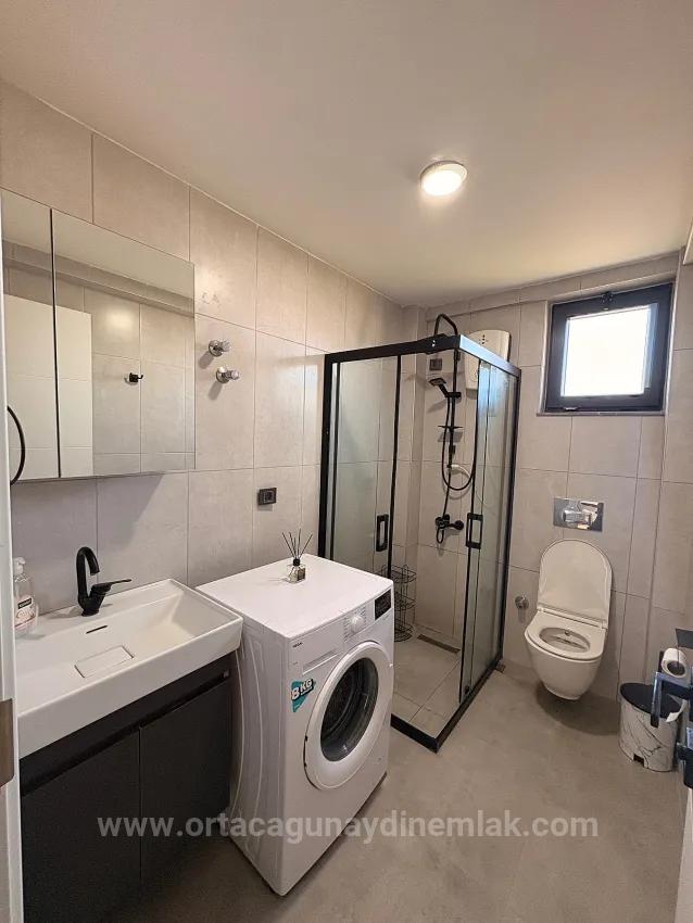 Ortaca Karaburun'da Eşyalı Satılık 1+1 Daire Modern