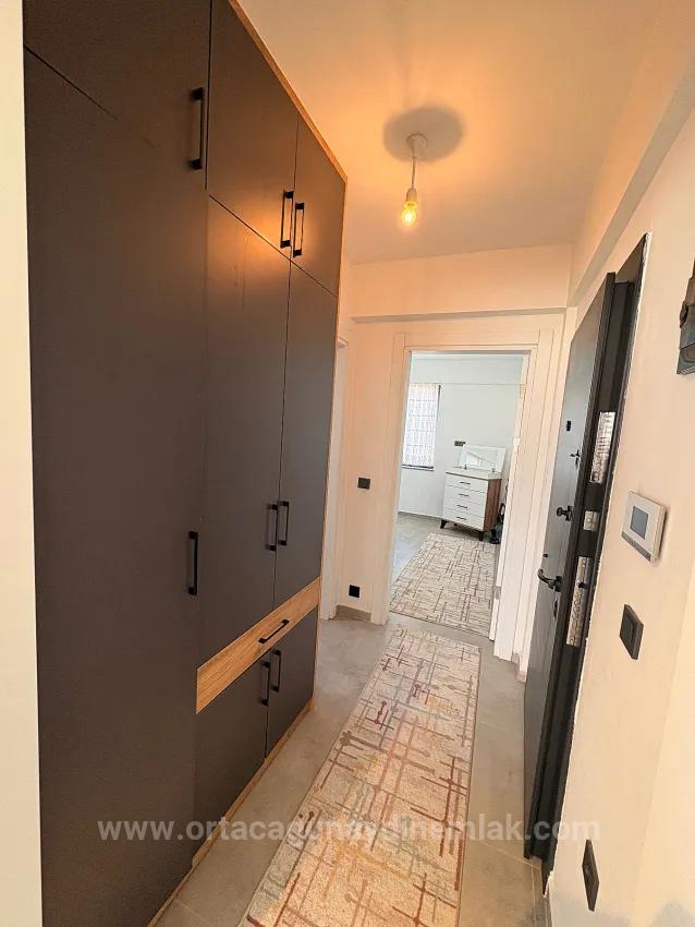 Ortaca Karaburun'da Eşyalı Satılık 1+1 Daire Modern