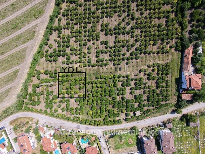 Dalyan Arıkbaşı mevkiinde satılık 500 m2 villa İmarlı arsa