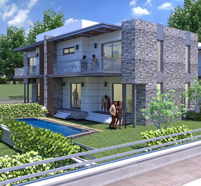 Ortaca Çaylıda 160 M² Lüks 3+1 Satılık Villa