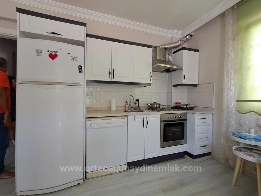 Ortaca Cumhuriyetde Eşyalı Kiralık 1+1 Daire