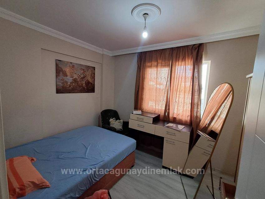 Ortaca Cumhuriyetde Eşyalı Kiralık 1+1 Daire