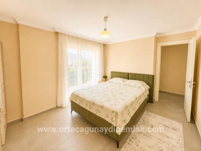 Ortaca Karaburun da full eşyalı kiralık 1+1 daire