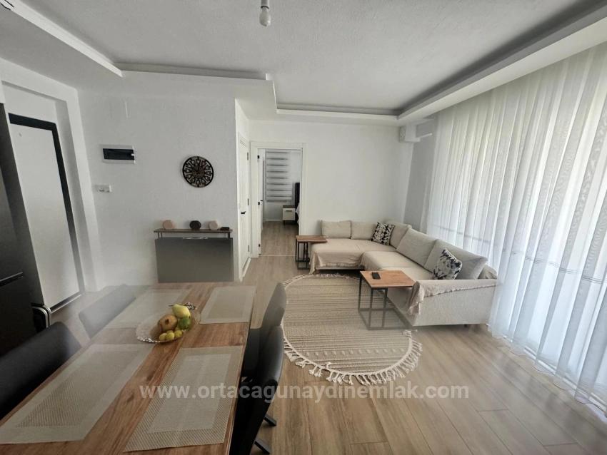 Ortaca Çaylıda Geniş 1+1 Giysi Odalı Panjurlu Eşyasız Kiralık Daire