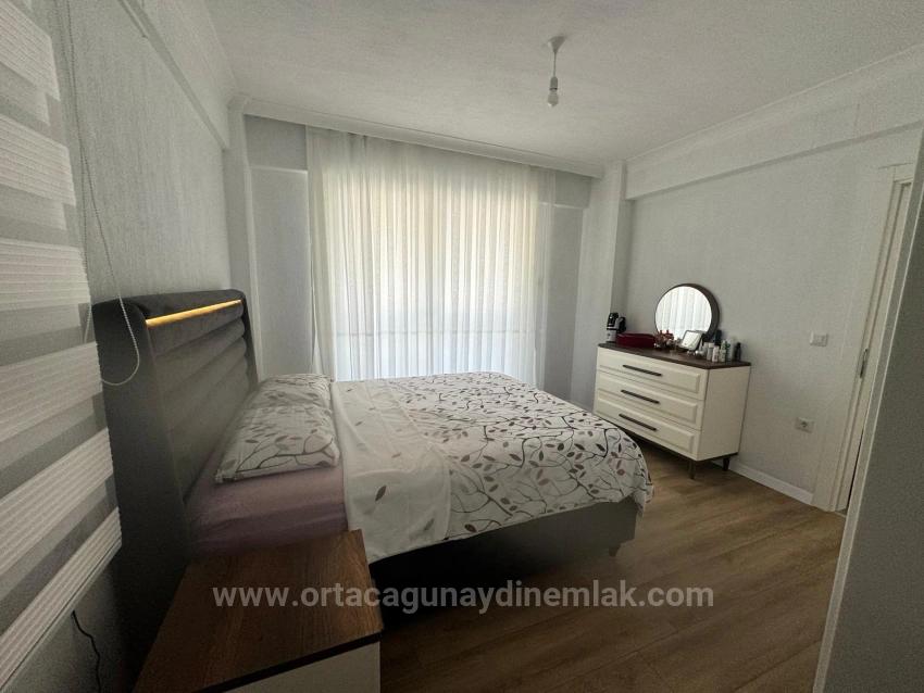 Ortaca Çaylıda Geniş 1+1 Giysi Odalı Panjurlu Eşyasız Kiralık Daire