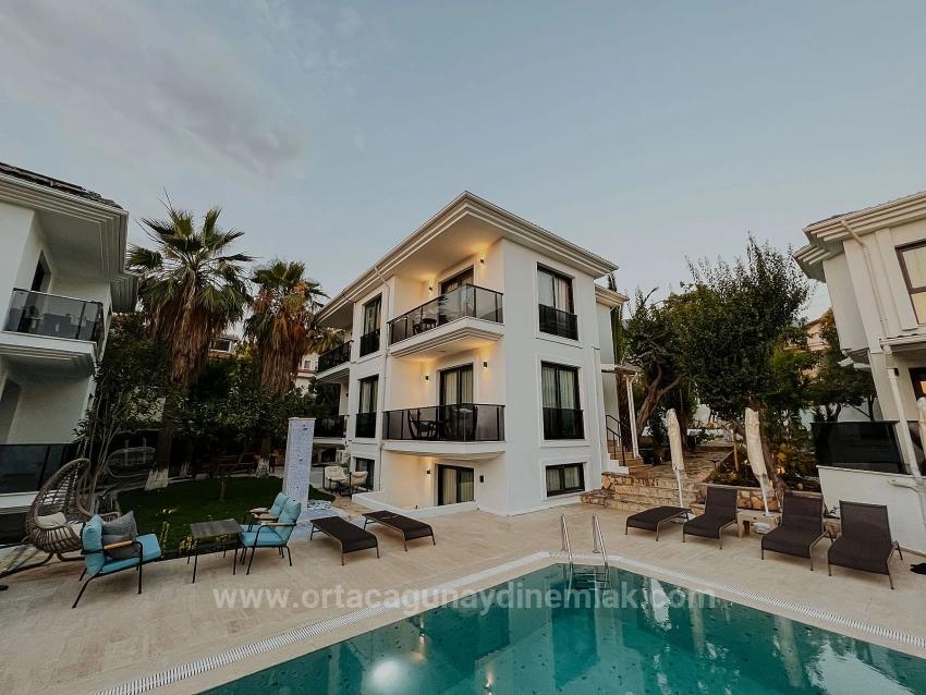 Fethiye Ölüdenizde 1+1 Havuzlu Kiralık Apartlar