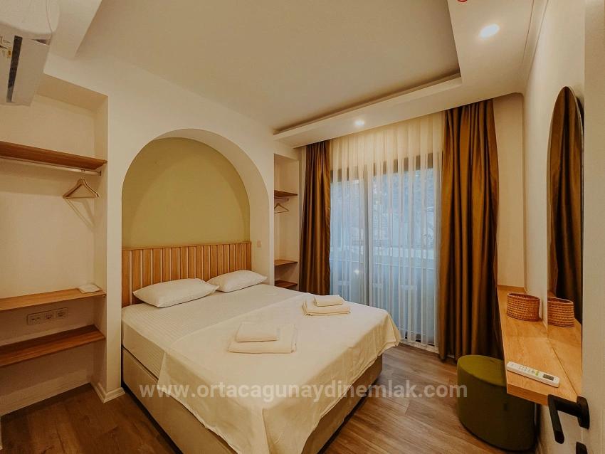 Fethiye Ölüdenizde 1+1 Havuzlu Kiralık Apartlar