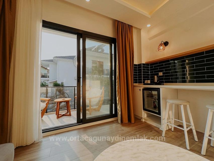 Fethiye Ölüdenizde 1+1 Havuzlu Kiralık Apartlar