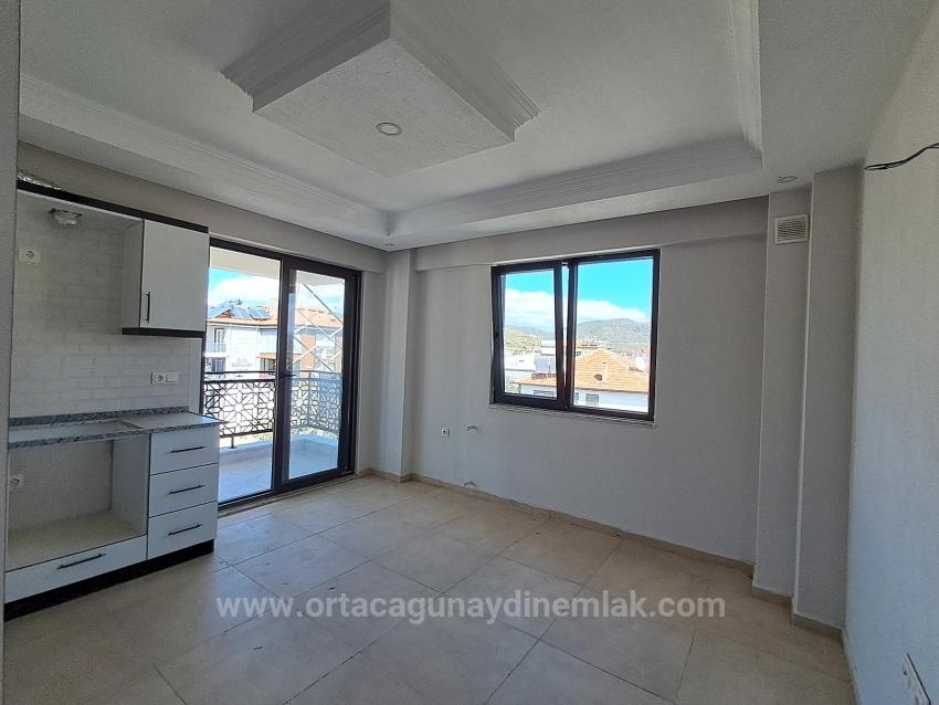 Ortaca Karaburunda Yüzme Havuzlu 1+1 Sıfır Satılık Daire