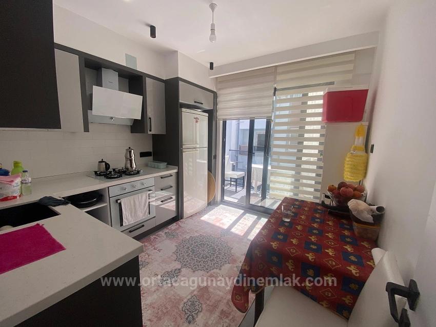 Ortaca Merkezde Kapalı Mutfak 2+1 Yerden Isıtmalı Satılık Lüks Daire