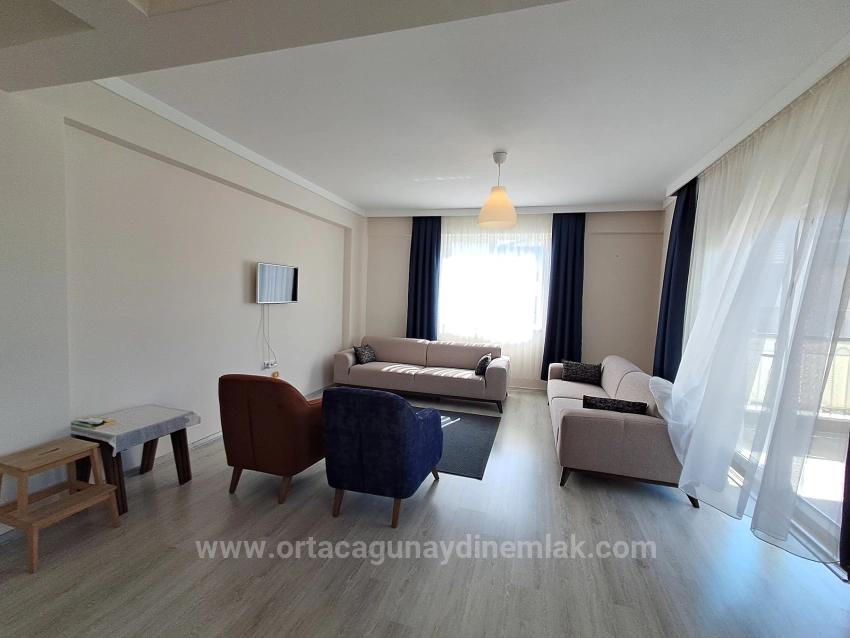 Ortaca Karaburunda Geniş 3+1 Eşyasız Kiralık Daire