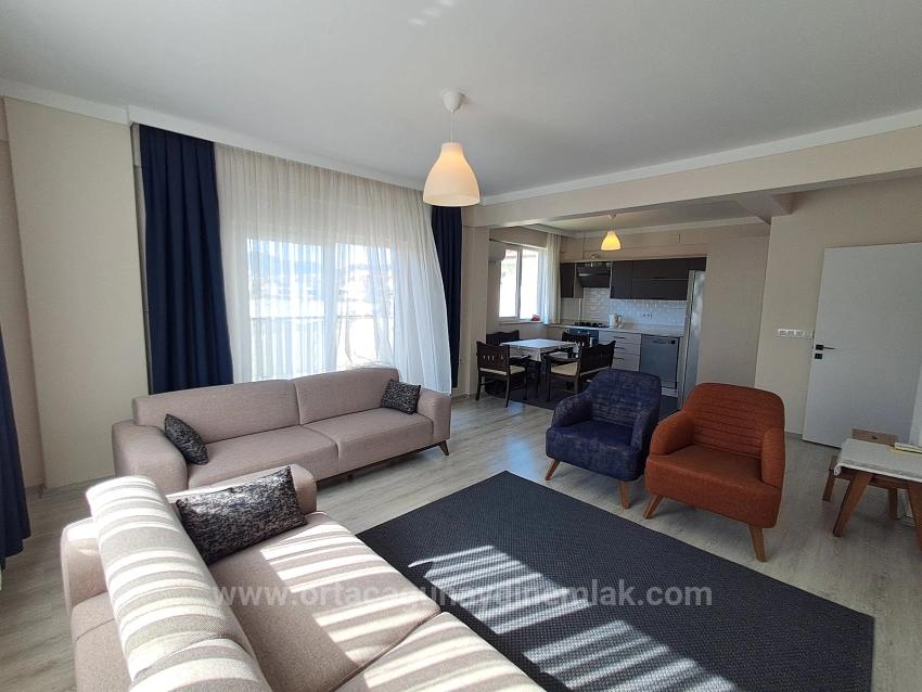 Ortaca Karaburunda Geniş 3+1 Eşyasız Kiralık Daire