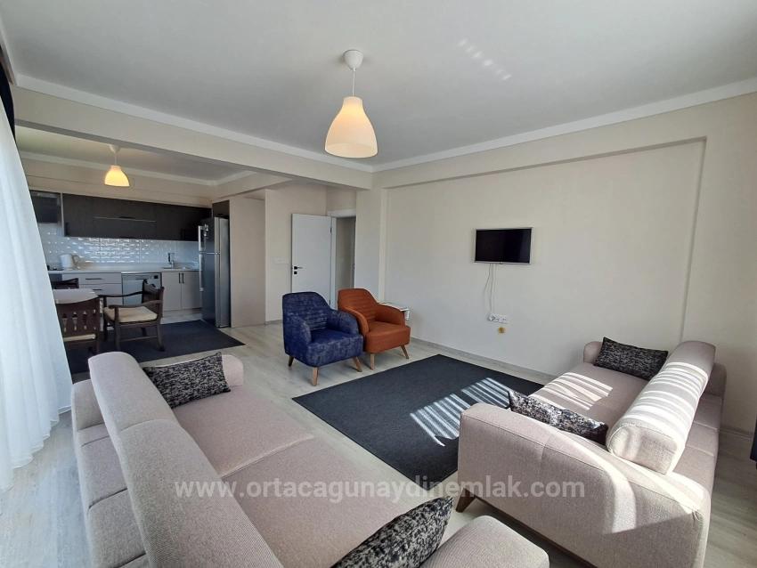 Ortaca Karaburunda Geniş 3+1 Eşyasız Kiralık Daire
