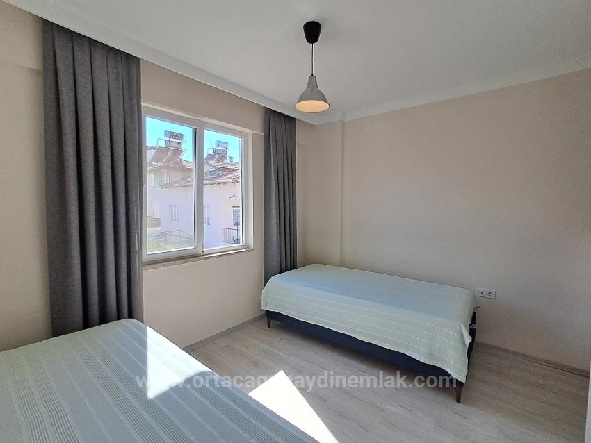 Ortaca Karaburunda Geniş 3+1 Eşyasız Kiralık Daire