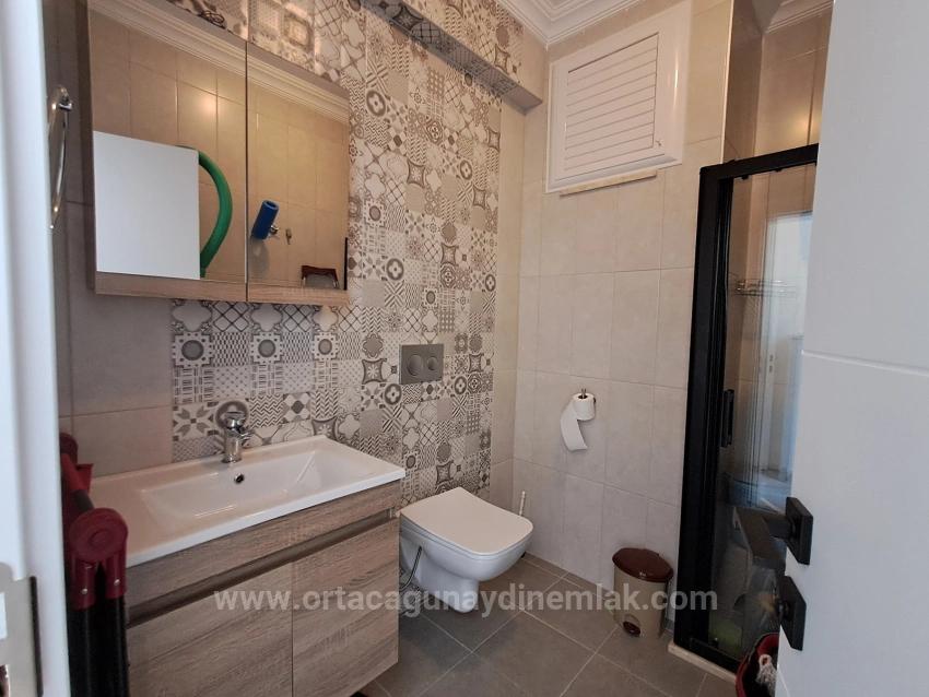 Ortaca Karaburunda Geniş 3+1 Eşyasız Kiralık Daire