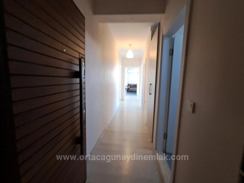 Ortaca Karaburunda Geniş 3+1 Eşyasız Kiralık Daire