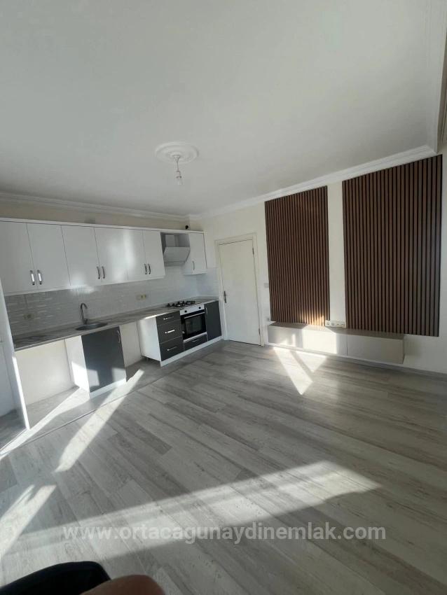 Ortaca Karaburunda Cam Balkonlu 1+1 Daire