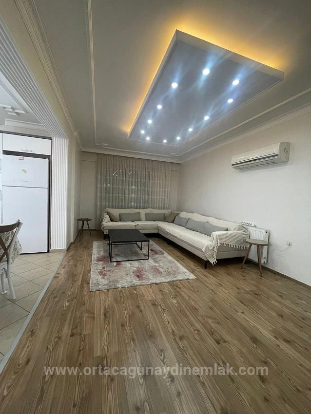 Ortaca Cumhuriyet De Kapalı Otoparklı 3+1 Geniş Satılık Daire