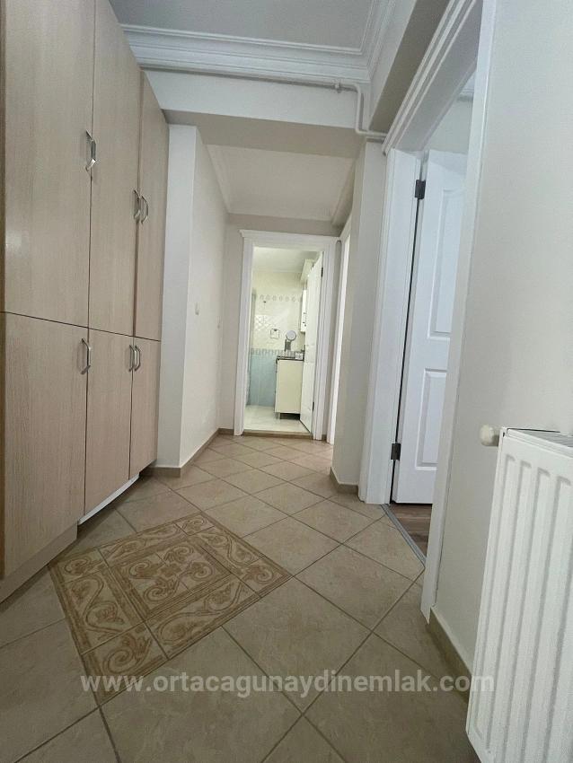 Ortaca Cumhuriyet De Kapalı Otoparklı 3+1 Geniş Satılık Daire