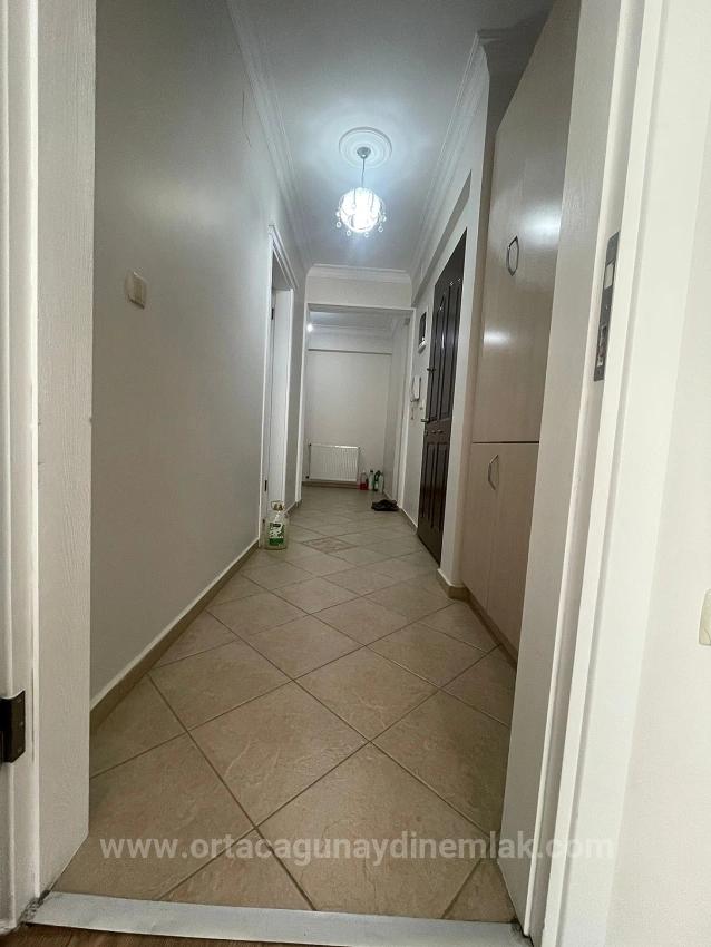 Ortaca Cumhuriyet De Kapalı Otoparklı 3+1 Geniş Satılık Daire