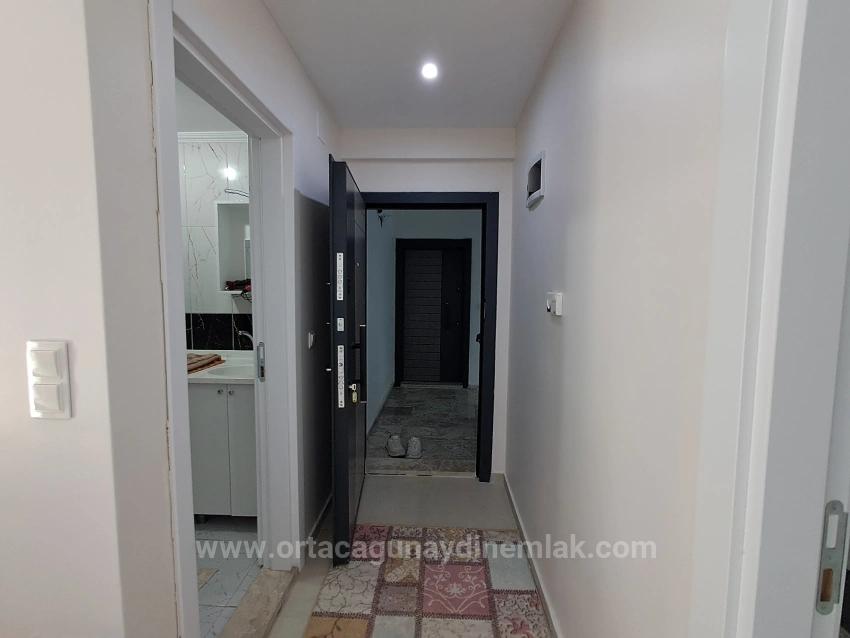 Ortaca Karaburun Da Geniş Eşyasız 1+1 Satılık Daire