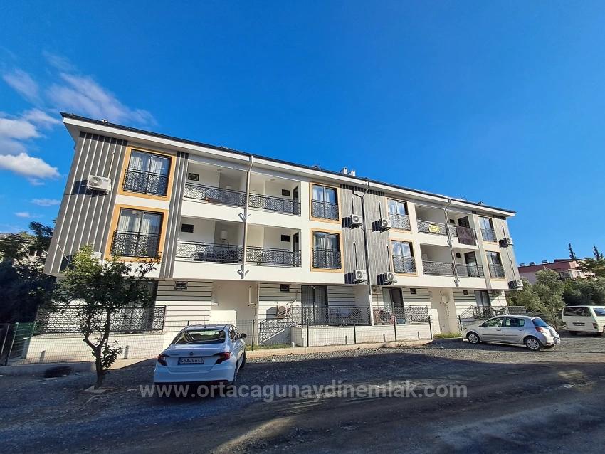 Ortaca Karaburun Da Geniş Eşyasız 1+1 Satılık Daire
