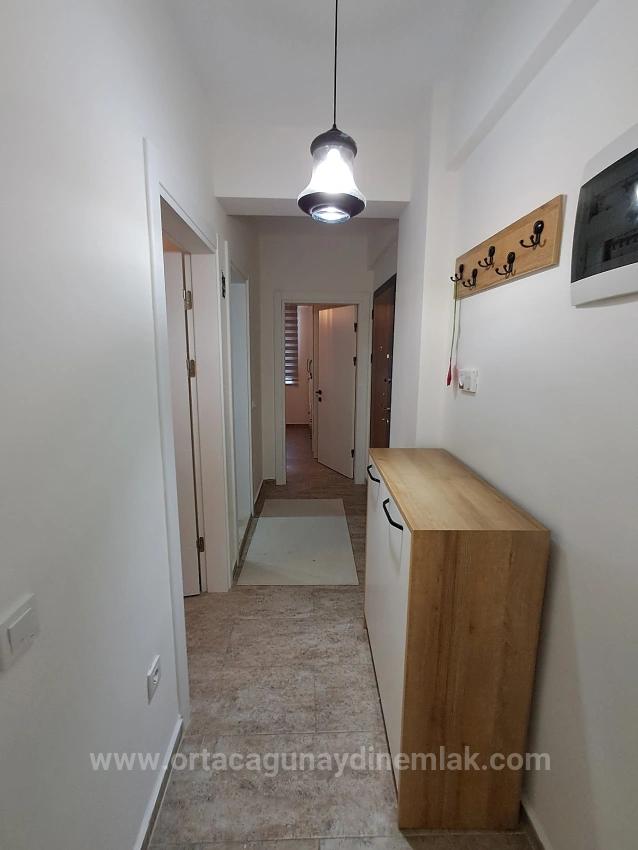 Günaydın Emlaktan Karaburunda Havuzlu Site Eşyalı 2+1 Kiralık Daire