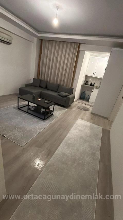 Dalaman Hürriyet Mahallesinde Geniş 1+1 Satılık Daire