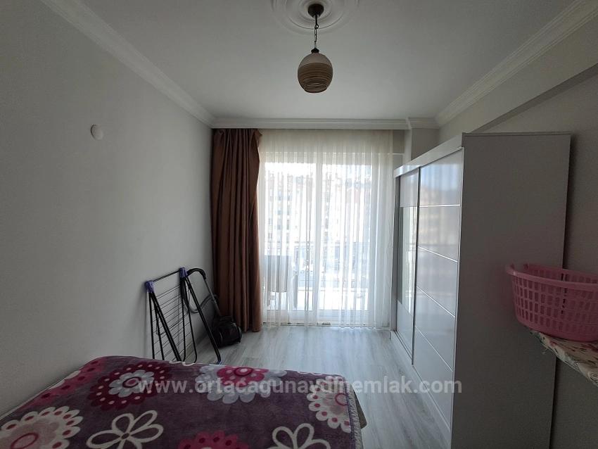 Ortaca Merkez De Eşyalı Kiralık Geniş 1+1 Daire
