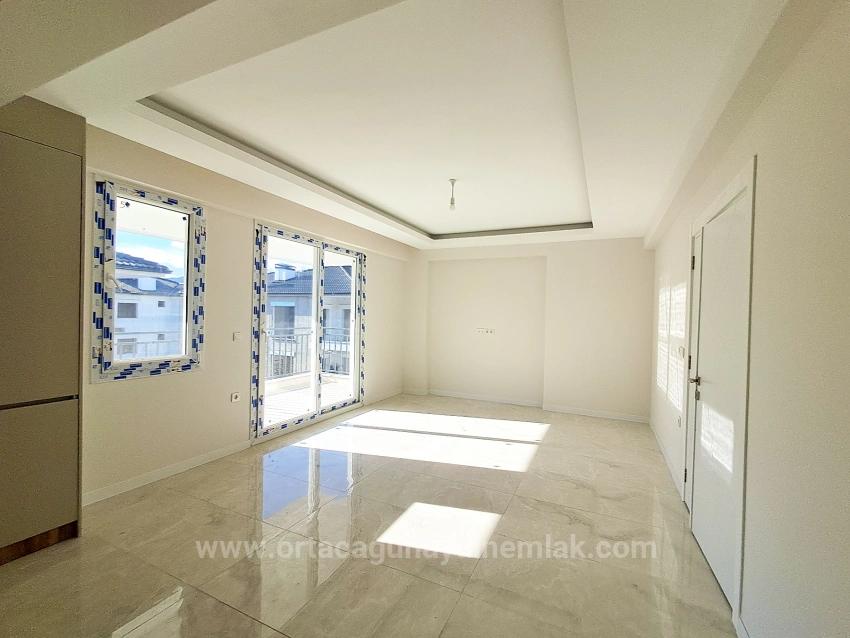 Muğla Ortaca Bahçelievler Mahallesinde 2+1 Sıfır Havuzlu Kiralık Daire